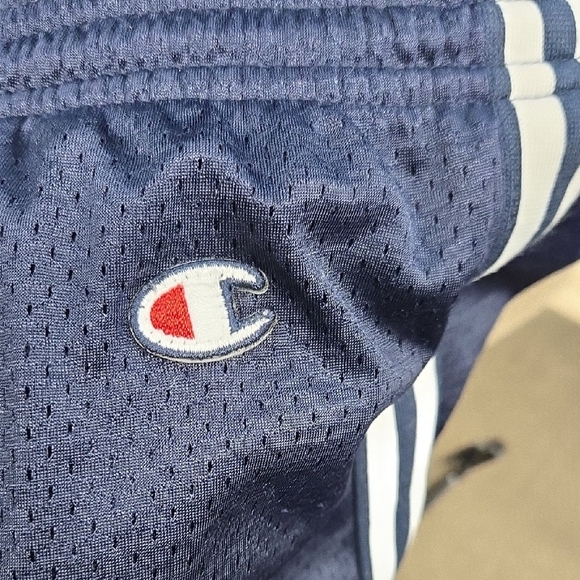 Champion Navy Blue Athletic Shorts - Picture 4 of 12